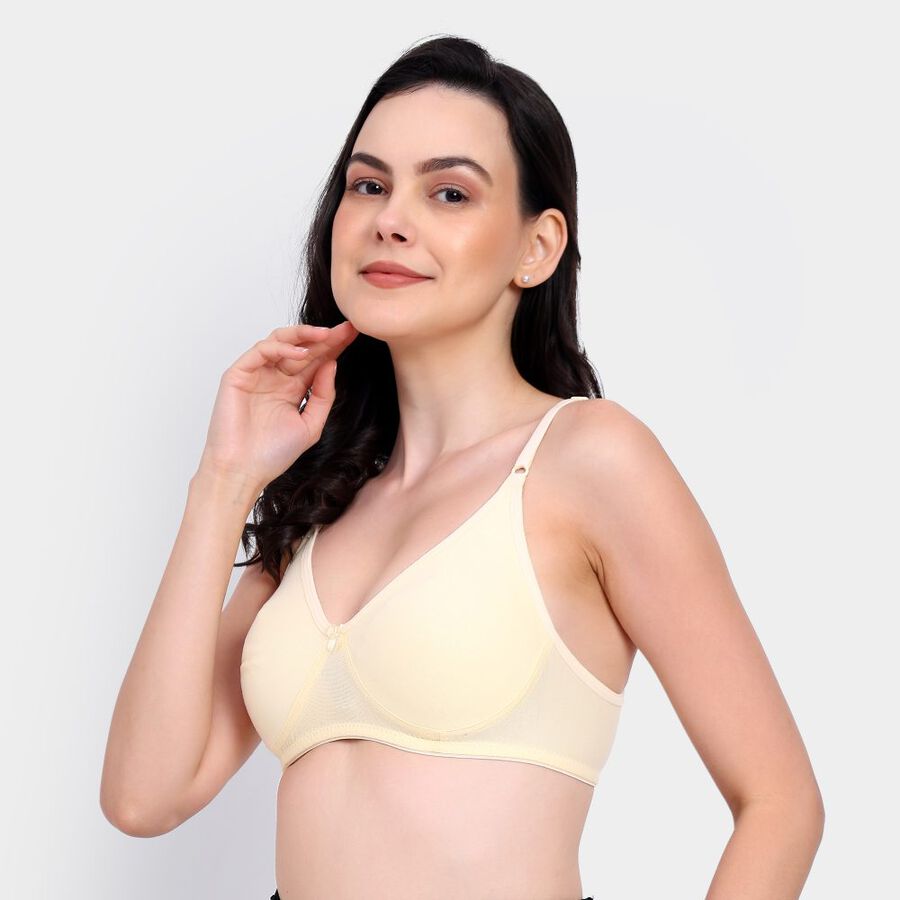 Ladies' Non-Padded Bra, Yellow, large image number null